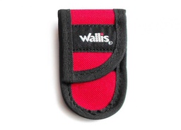 [C330106-MI] Funda mini, para navaja de bloqueo, rojo, Wallis