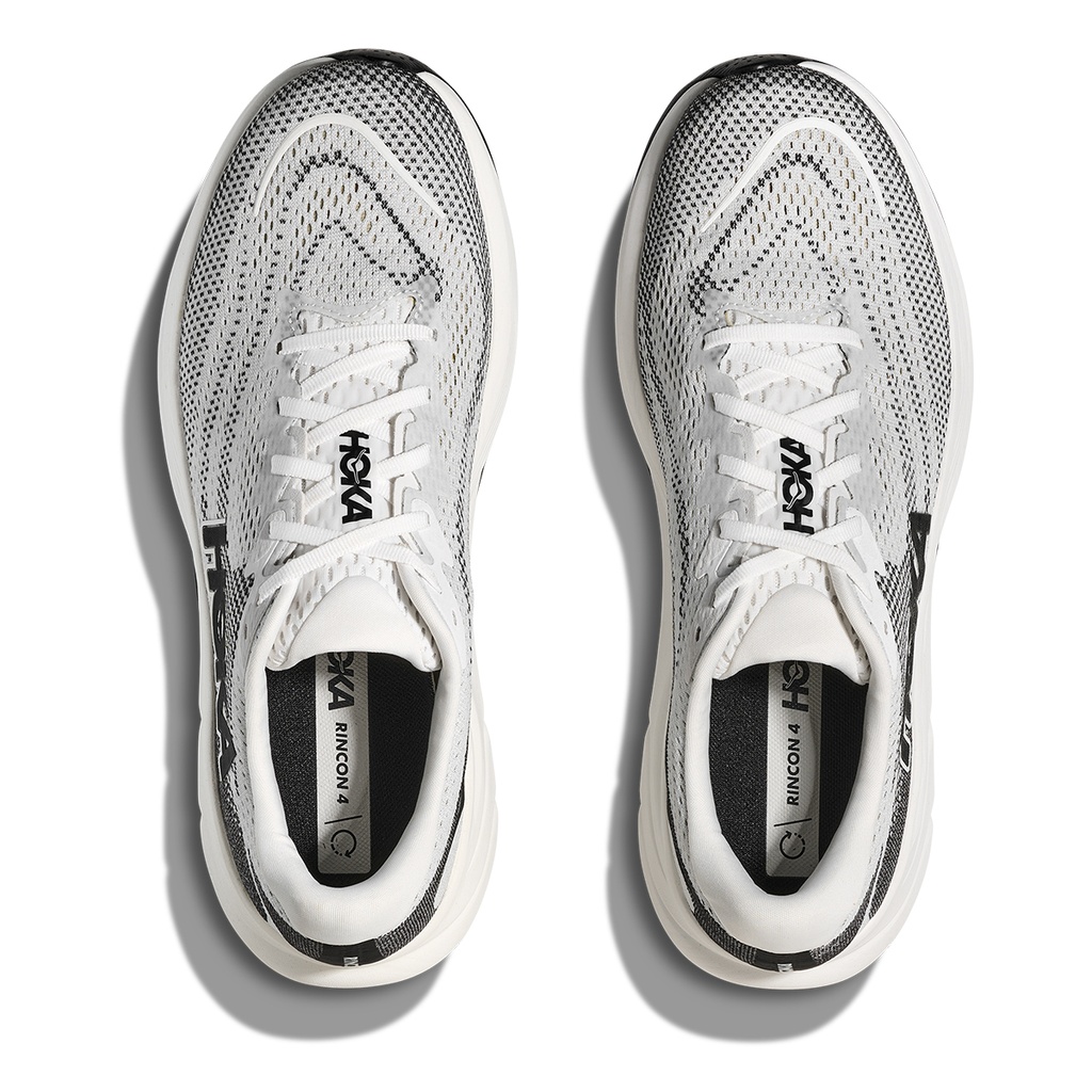 HOKA RINCON 4 WHITE BLACK 1155130-WBLC
