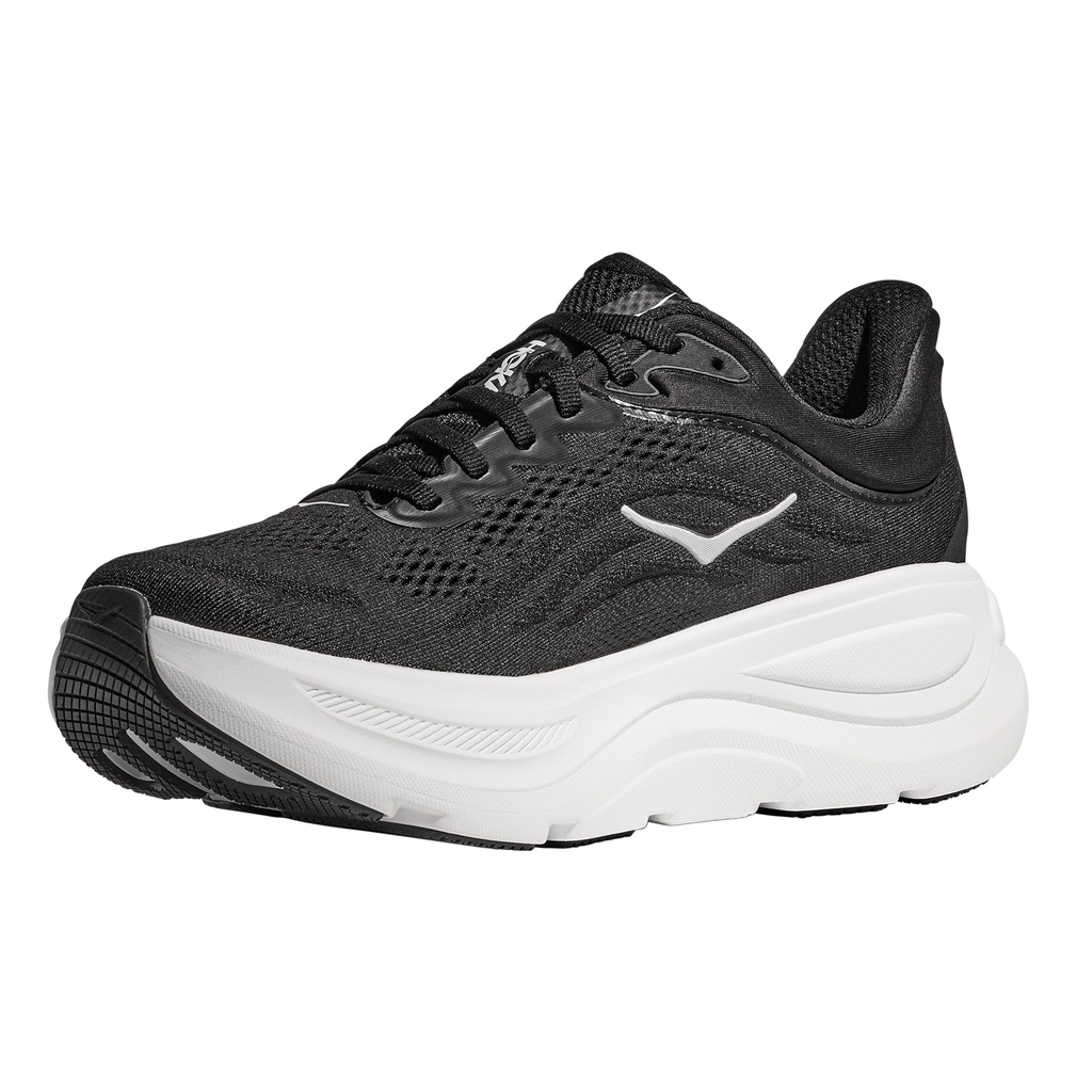 HOKA BONDI 9 BLACK / WHITE 1162011-BWHT