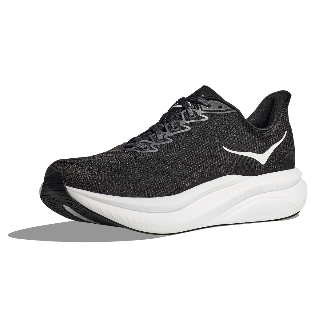 HOKA MACH 6 BLACK / WHITE MEN 1147790-BWHT Speed Run
