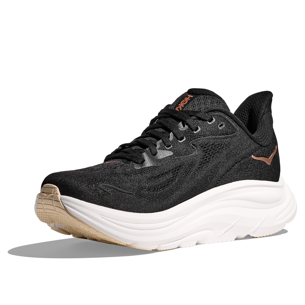 HOKA CLIFTON 10 BLACK / ROSE GOLD Road Run 1162031-BRGL