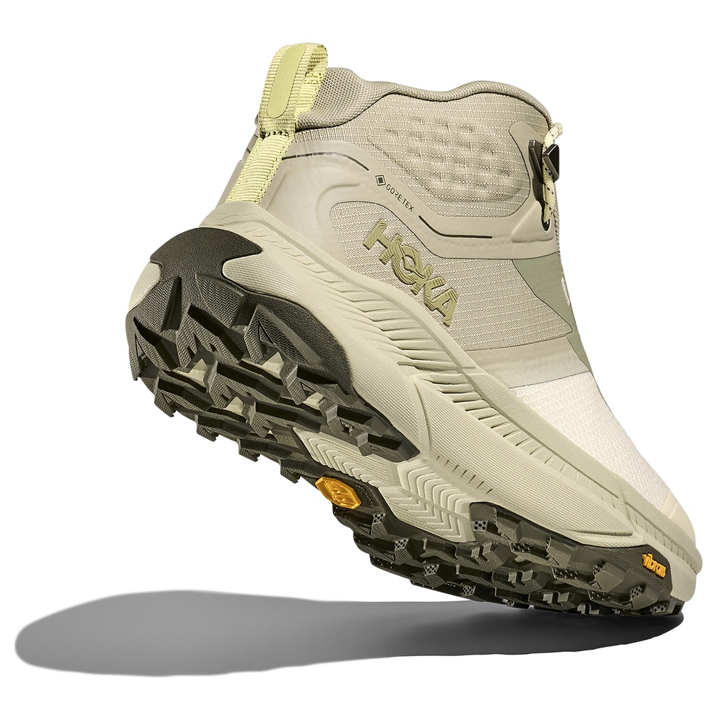HOKA TRANSPORT HIKE GTX OYSTER MUSHROOM / VINTAGE YELLOW 1172913-OVN