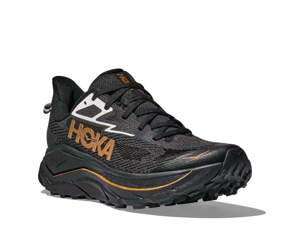 HOKA 1168716-BKGD CHALLENGER 8 BLACK / GOLD RUNNING