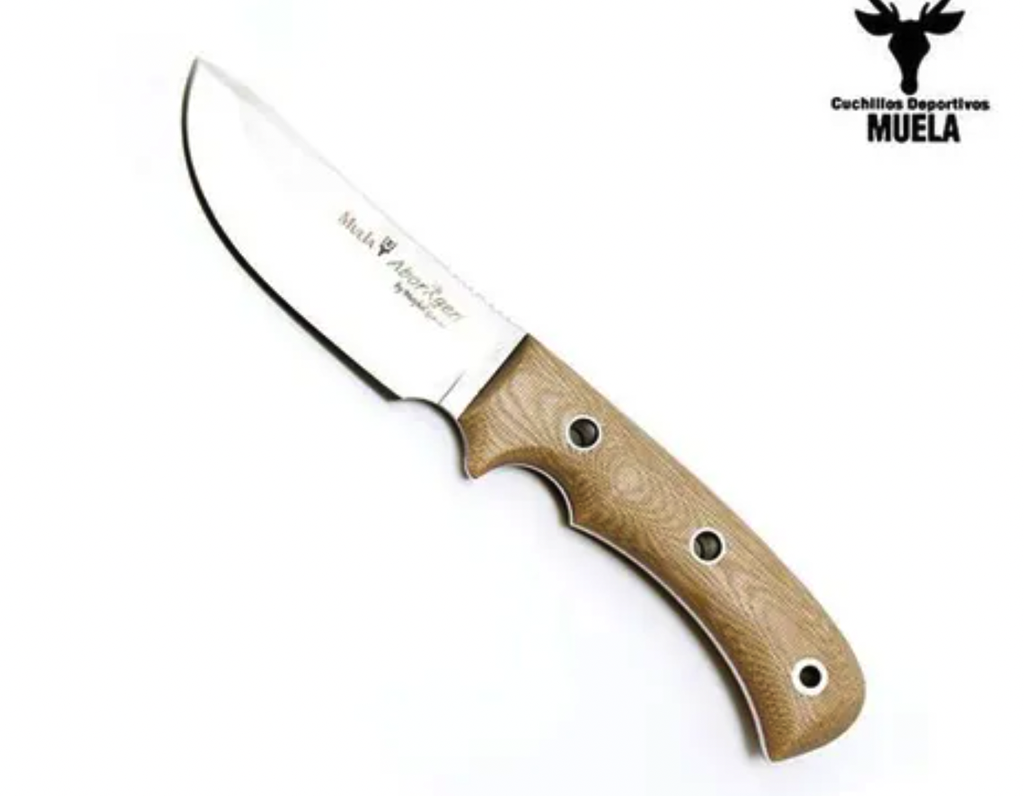 Cuchillo de Monte Cachas en Canvas Micarta color Desierto Muela 501065