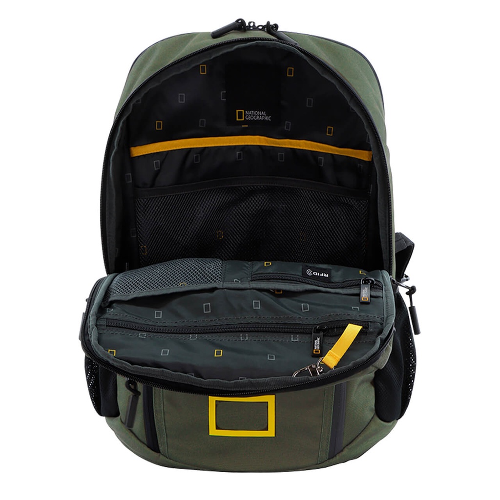 Mochila Nat Geo, BOX CANYON 35 L, verde olivo N21080.11