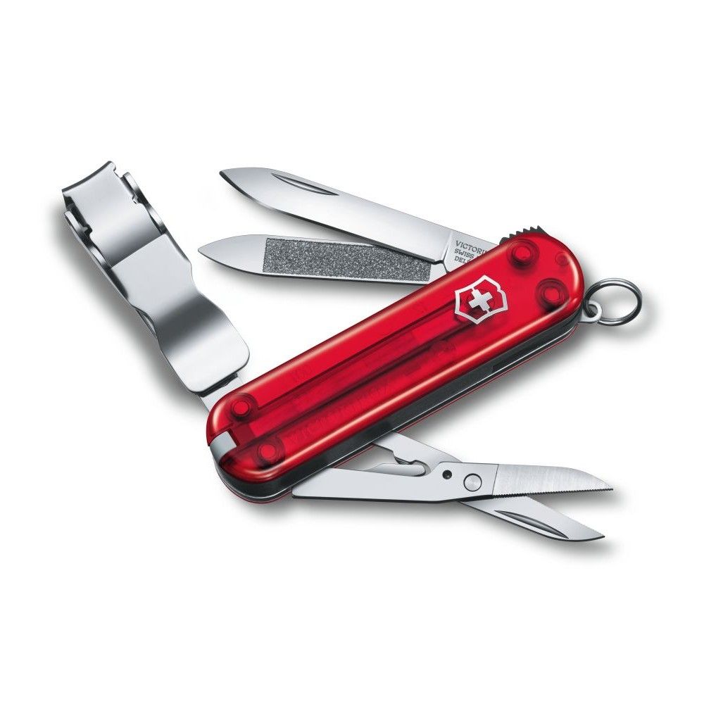 NAVAJA NAILCLIP 580 ROJO TRANSLUCIDO