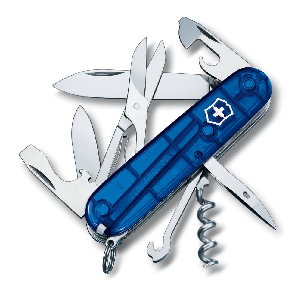 Navaja Climber Azul Translucido Victorinox