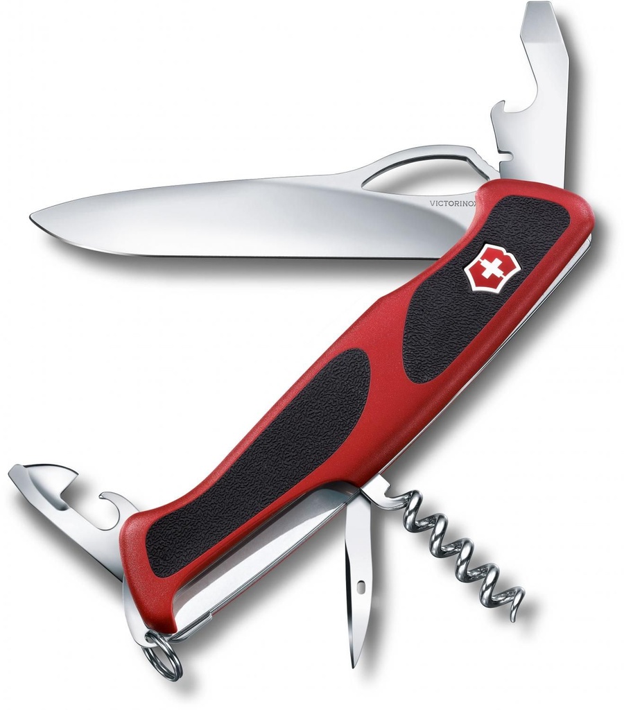 Navaja RangerGrip 61 Rojo/Negro Victorinox