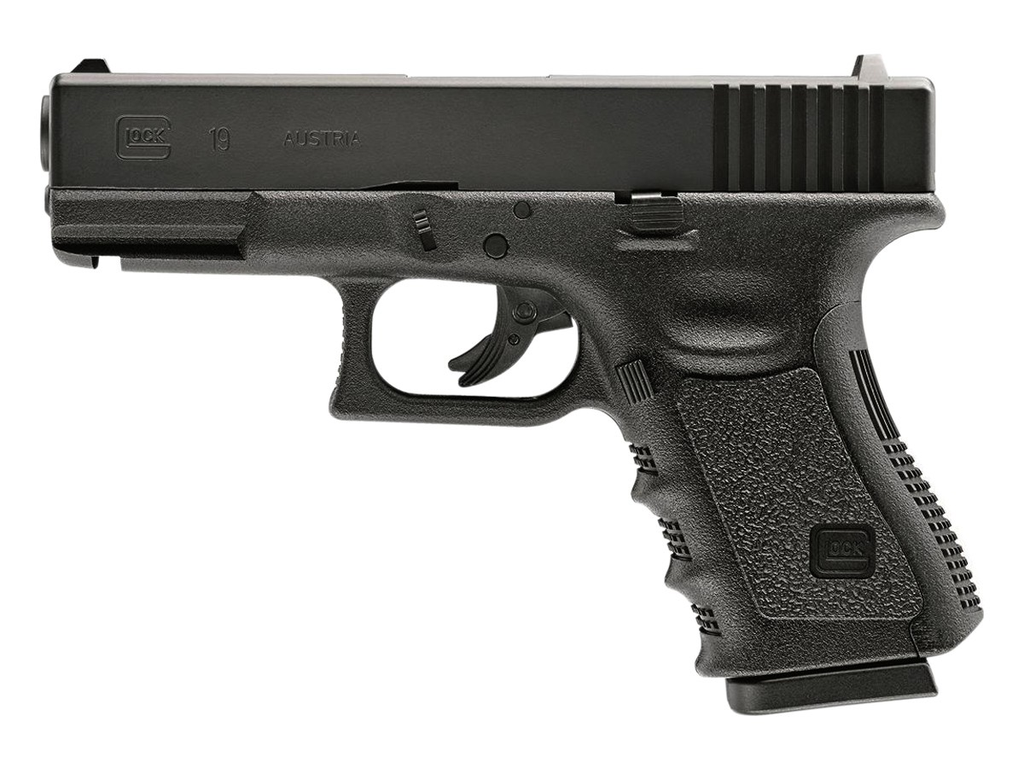 Pistola GLOCK 19 GEN3 Negra CO2 BBs Cal 4.5 2255200