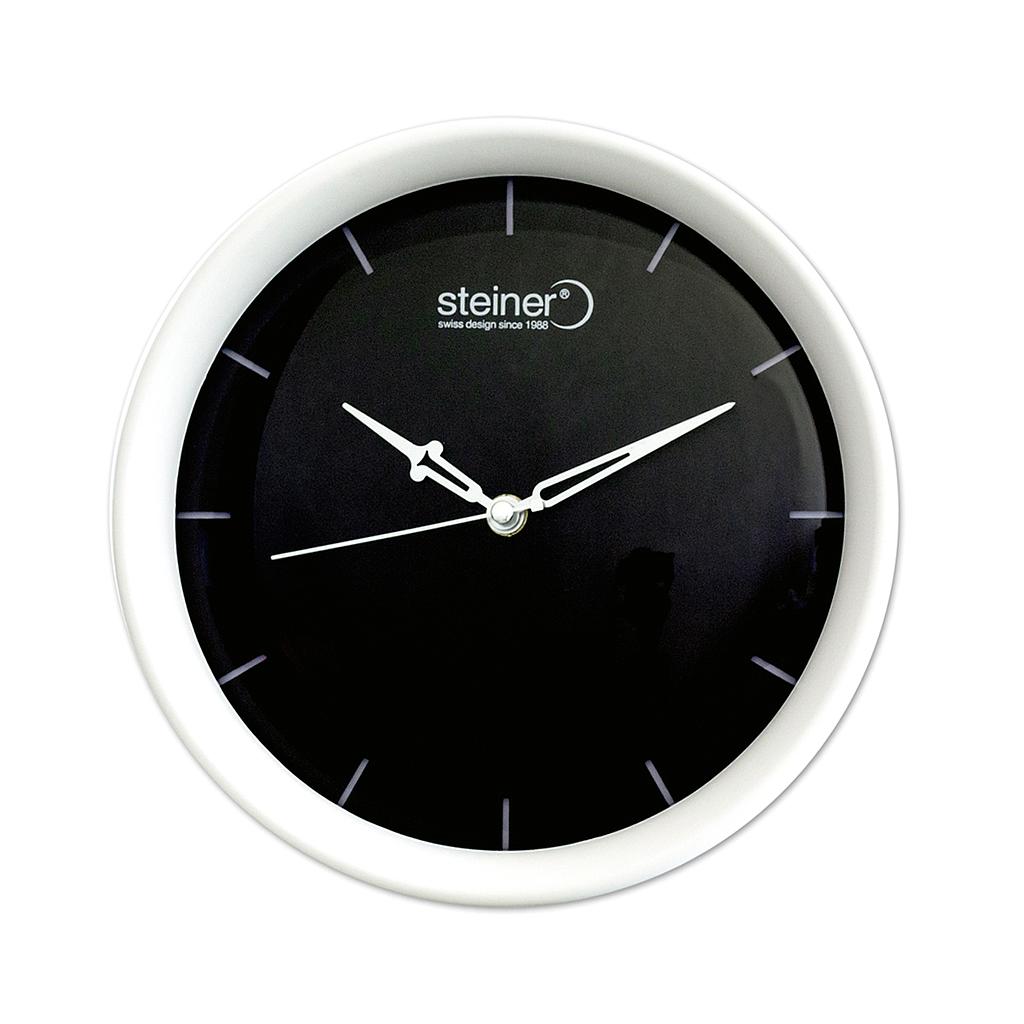 Reloj Steiner pared análogo negro TLD-3619E-BL