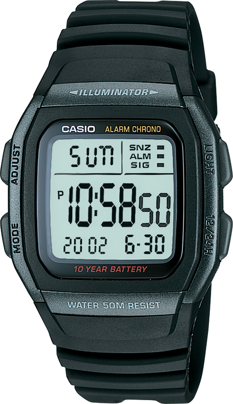 Reloj CASIO W-96H-1BVCF