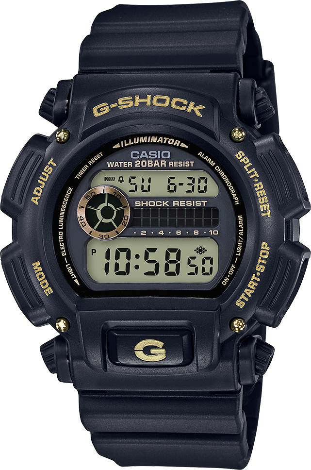 Reloj CASIO Cuarzo G-Shock RSN Large-c negro DW-9052GBX-1A9CR