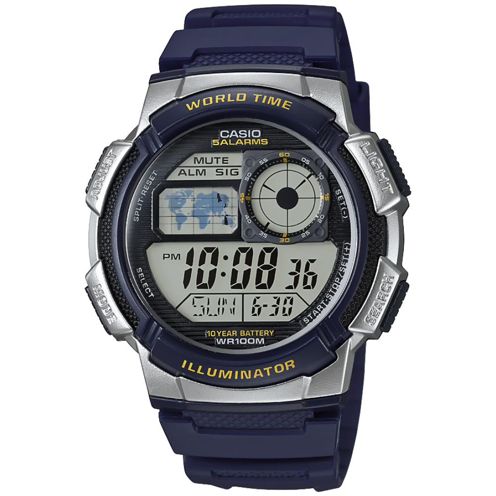 Reloj CASIO MULTI-MISSION LCD  AE-1000W-2AVCF