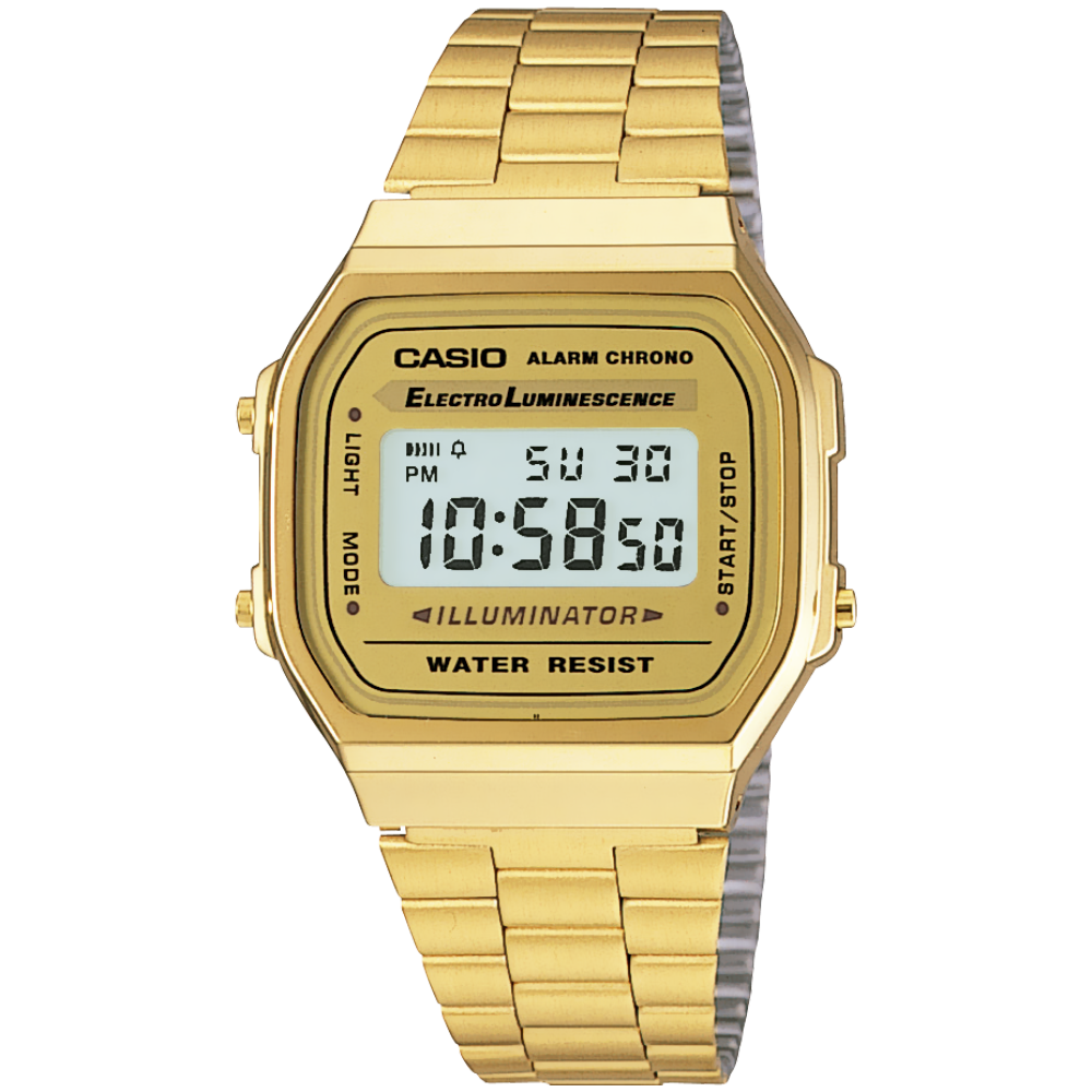 Reloj CASIO digital Vintage dorado A168WG-9VT