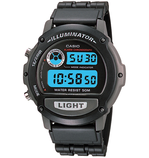 Reloj Casio Digital Resin Black  W-87H-1VH