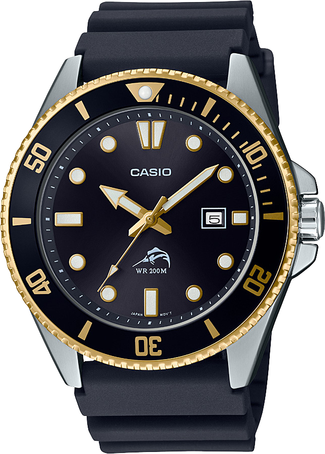 Reloj Casio GLD/BLK MDV-106B-2AVCF