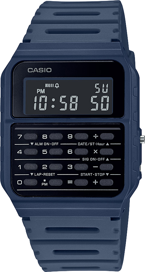 Reloj Casio LADIES D RSN NAVY CA-53WF-2BCF