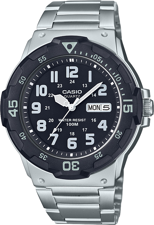 Reloj Casio MEN'S A SS SIL/BLK MRW-200HD-1BVCF