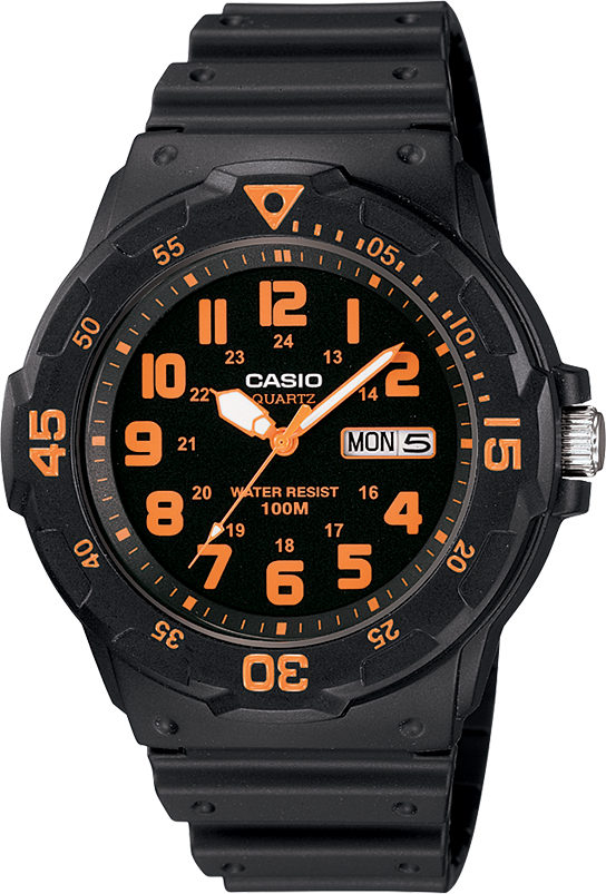 Reloj Casio Naranja MRW-200H-4BVCF