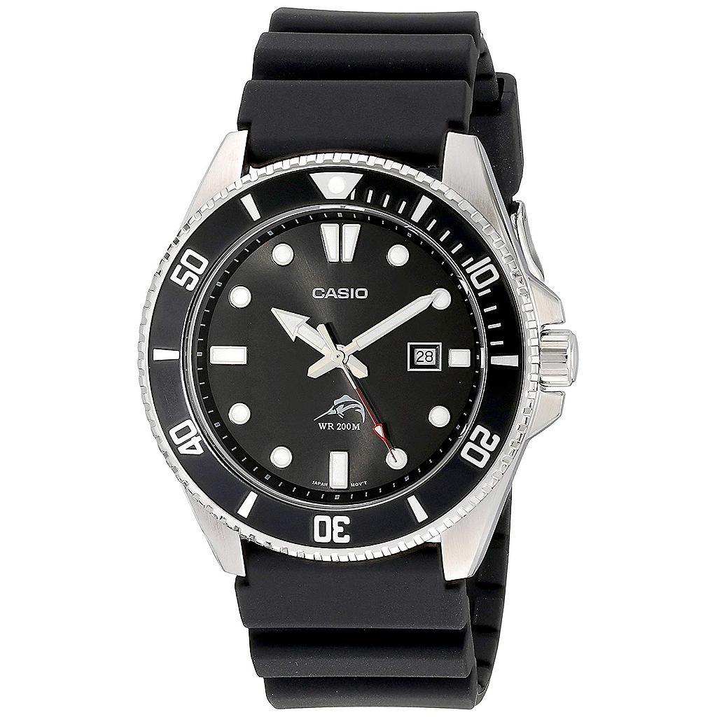 Reloj Casio WR Diver Look Blk Resin MDV-106-1AVCF