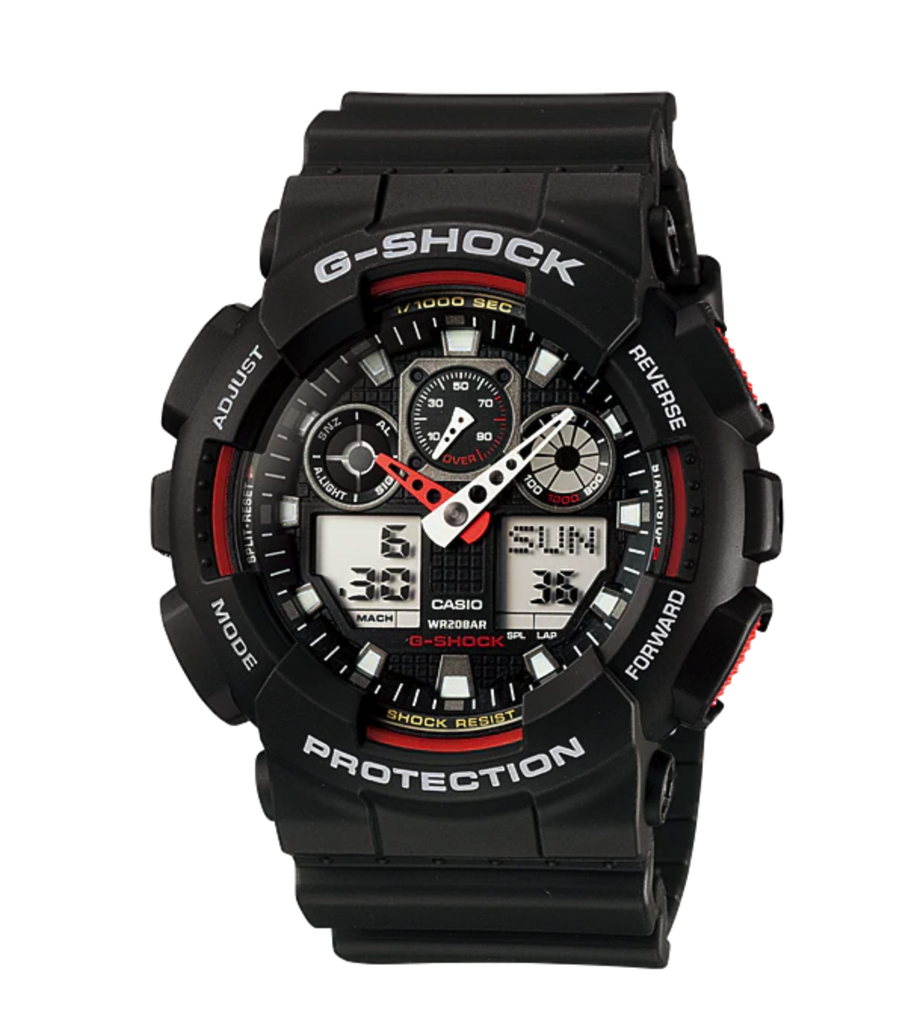 Reloj G-SHOCK Analogo/Digital GA-100-1A4CR
