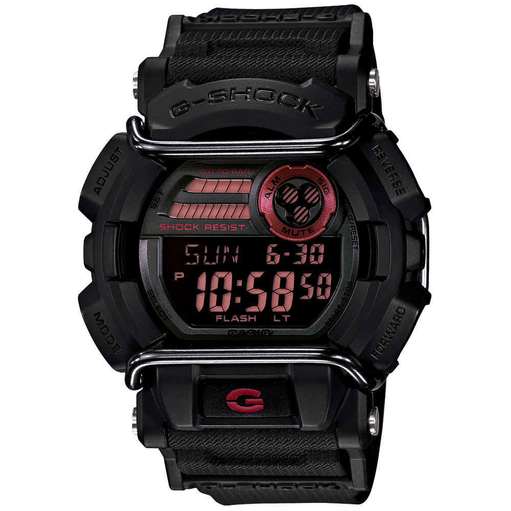 Reloj G-SHOCK Protector Lug Res Blk GD-400-1CR