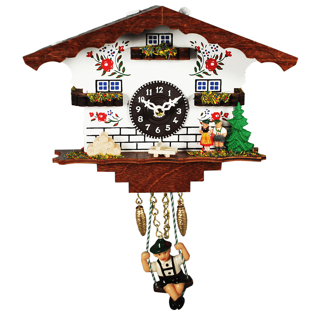 Reloj tipo CUCU casa 12cm 8.0105.SQ.B Steiner