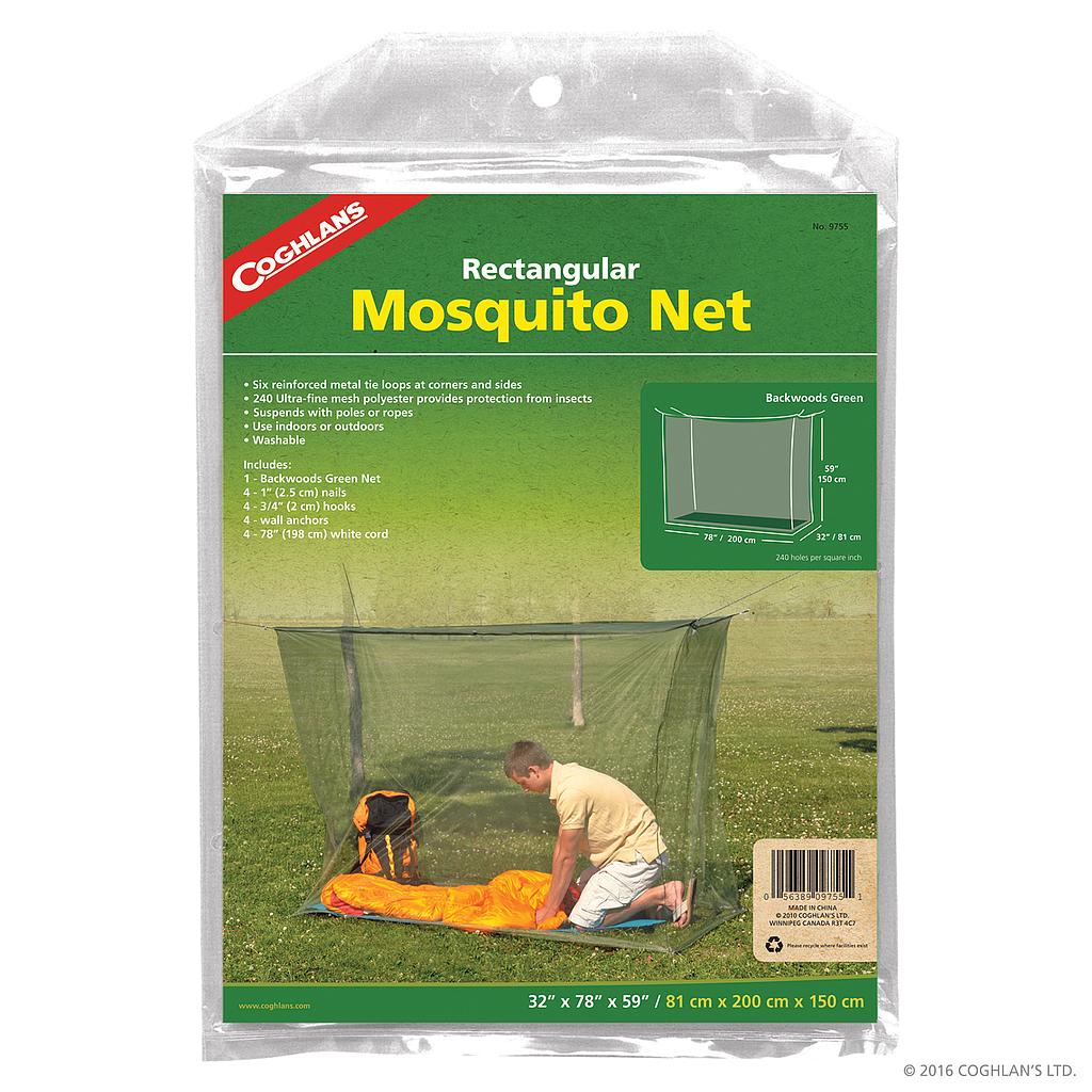 Red Mosquitos Rectangular Verde Coghlans 9755