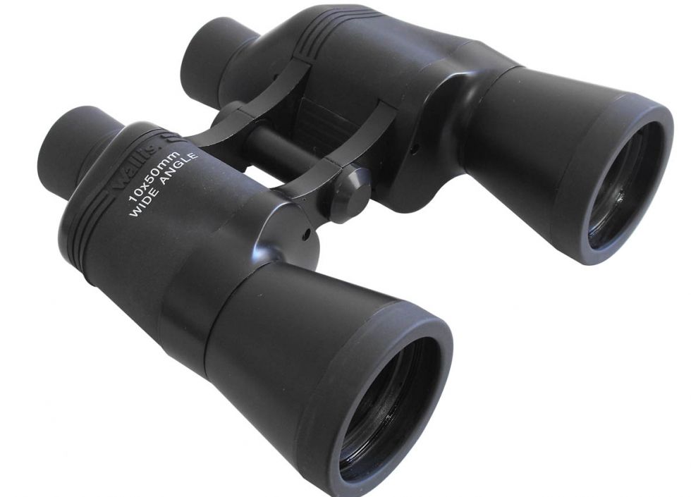 Binocular tipo porro, enfoque automático, negro, Wallis BI270311