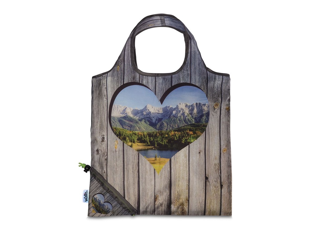 Bolsa ecológica plegable con funda, Wallis