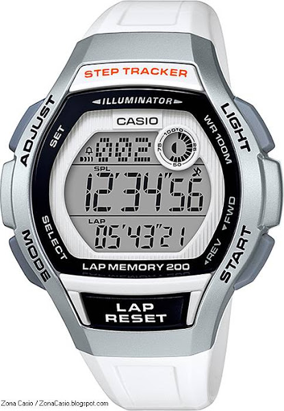 Reloj Casio LDIES Steptracker Wht LWS-2000HC-7AVCF