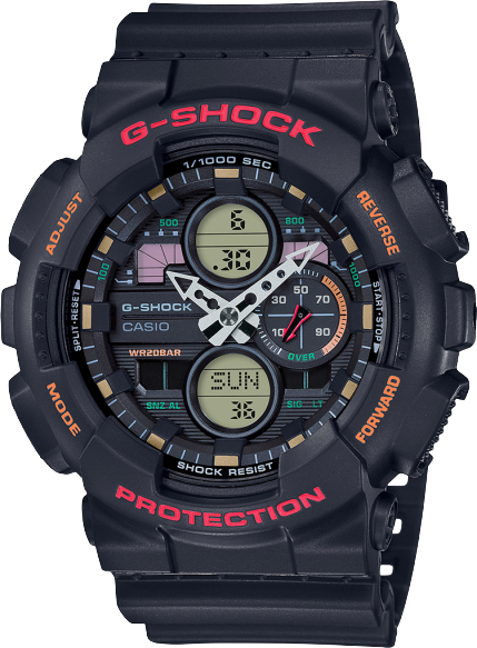 Reloj Casio G-Shock BLK GA-140-1A4CR