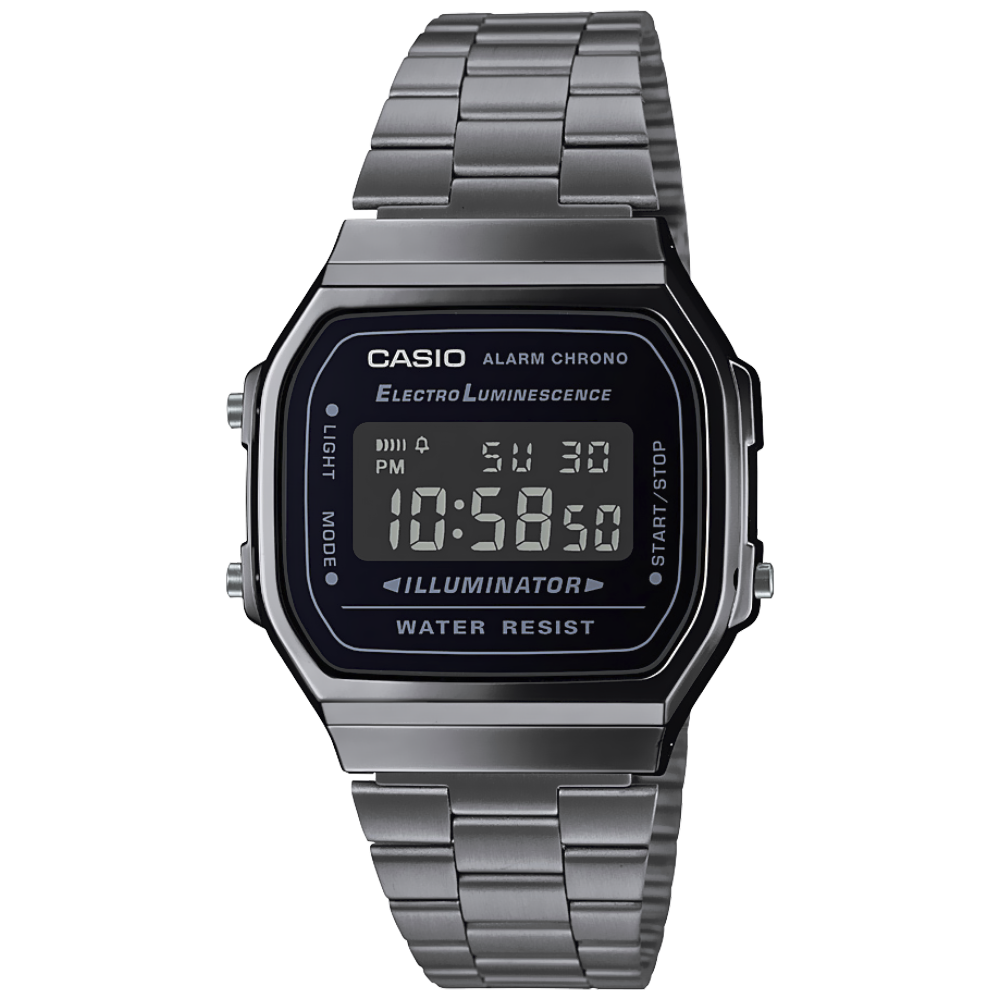 Reloj Casio Cab Vintage Gumetal A168WGG-1BVT