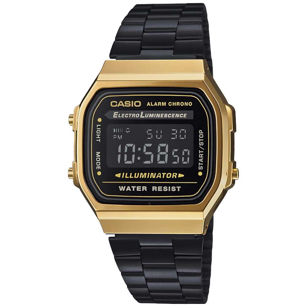 Reloj Casio Vintage Digi Metal A168WEGB-1BVT