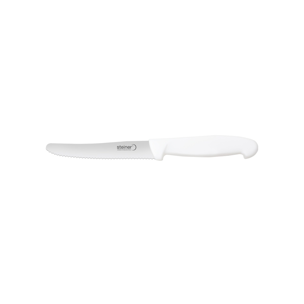Cuchillo tomatero dentado 11 cm Steiner STK365