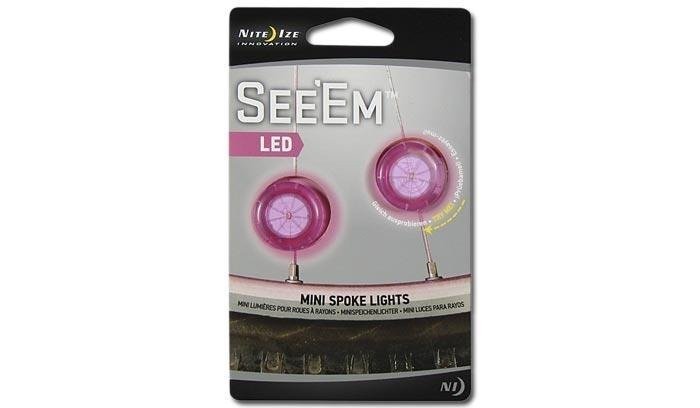 Mini luces para rayos Nite-Ize pink NSE2-03-12