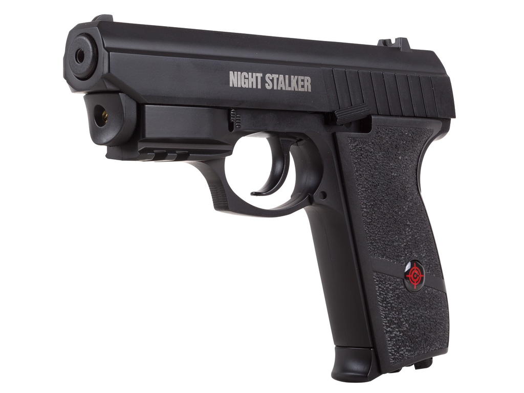 Crosman Night Stalker 4.5 mm BBs Blowback laser incluido full metal PFM520