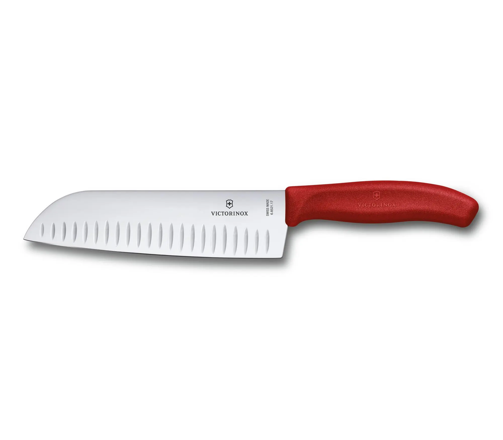 Santoku Knife 17cm red 6.8521.17B