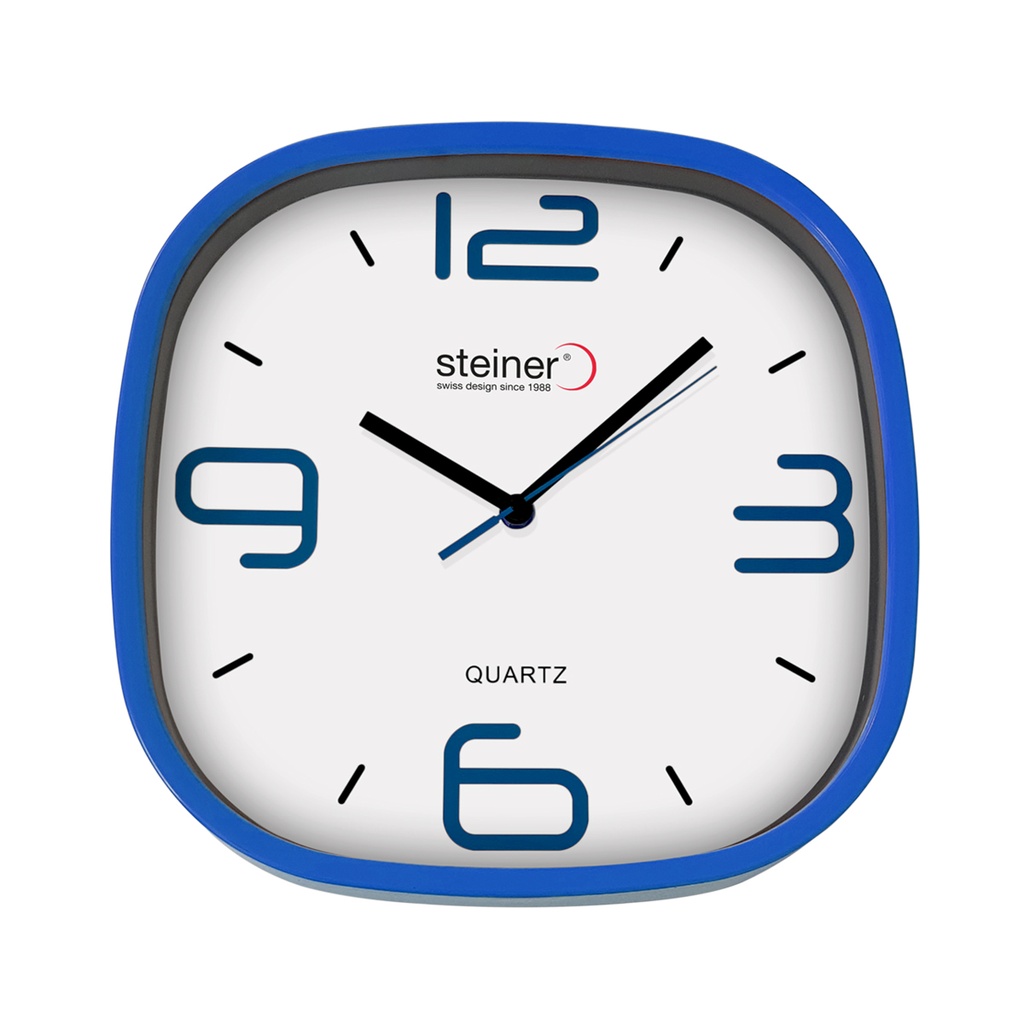 Reloj pared Steiner azul 30 cm STWA21-36654