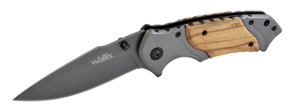 Wallis bloqueo mango gris madera 8 cm  K901168