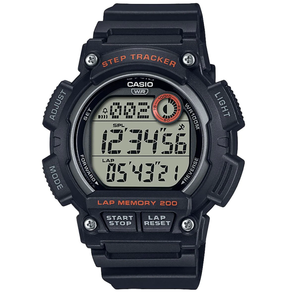 Reloj CASIO HD LRG LCD Step Tracker BLK WS-2100H-1AVCF