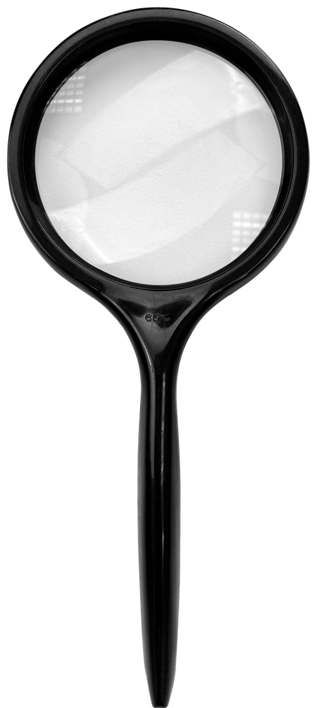 Lupa Verden Vidrio 4" 65 mm MO-011