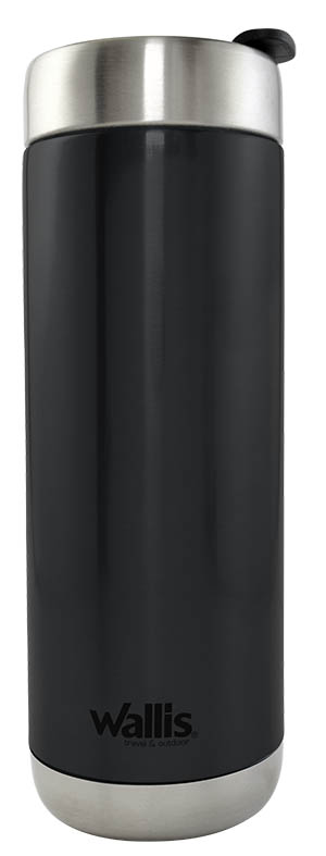 Termo Wallis ACERO INOX Popote 600 ml Neg F2890381