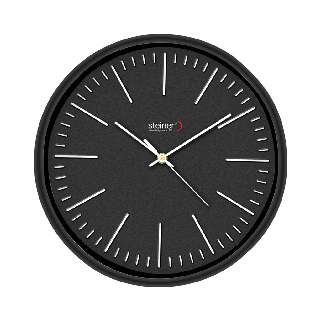 Reloj Steiner PARED BK 32CM STWA21-3691BK