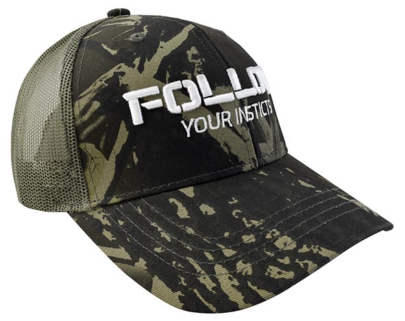 Gorra Wallis FOLLOW YOUR INSTICTS verde CAMU C9213153