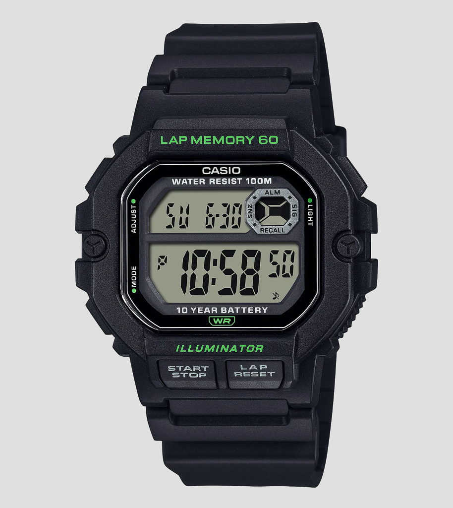 HD SPORTS DIGI RESIN BLK CASIO WS-1400H-1AVCF