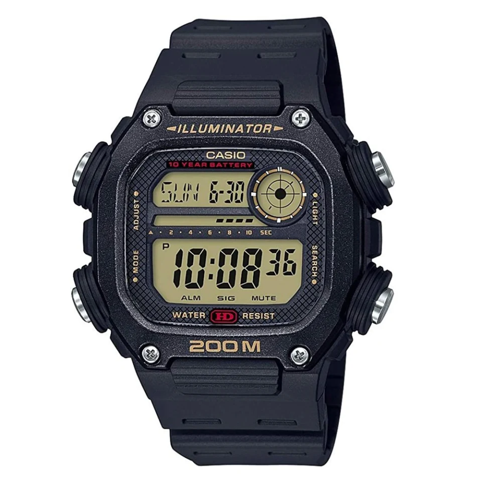 Casio Men's Digital Ext Band Resin T DW-291HX-5AVCF