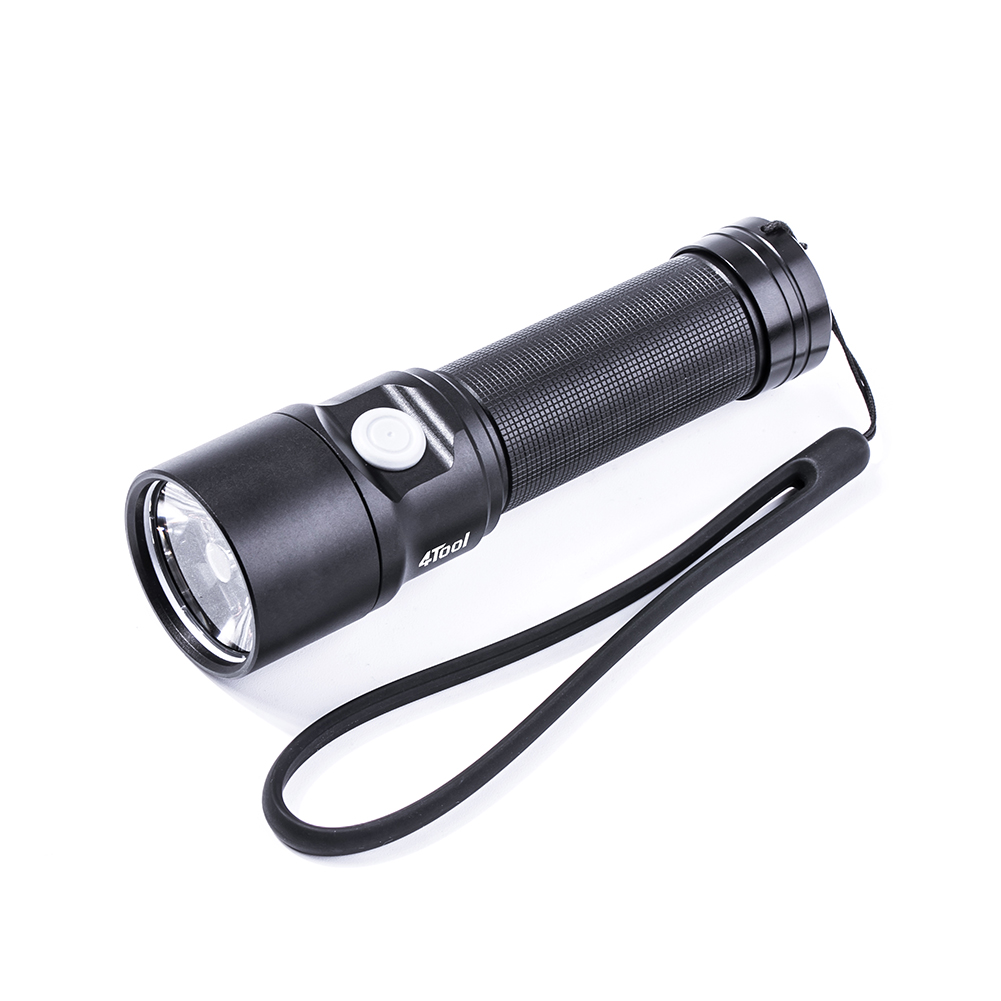 Linterna táctica NEXTORCH de luz LED 4Tool, con cable USB, resistente a lluvia y salpicaduras IPX7 wallisED20