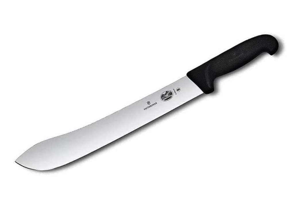 Cuchillo para Carnicero con Punta Ancha, Negro, 31 Victorinox5.7403.31