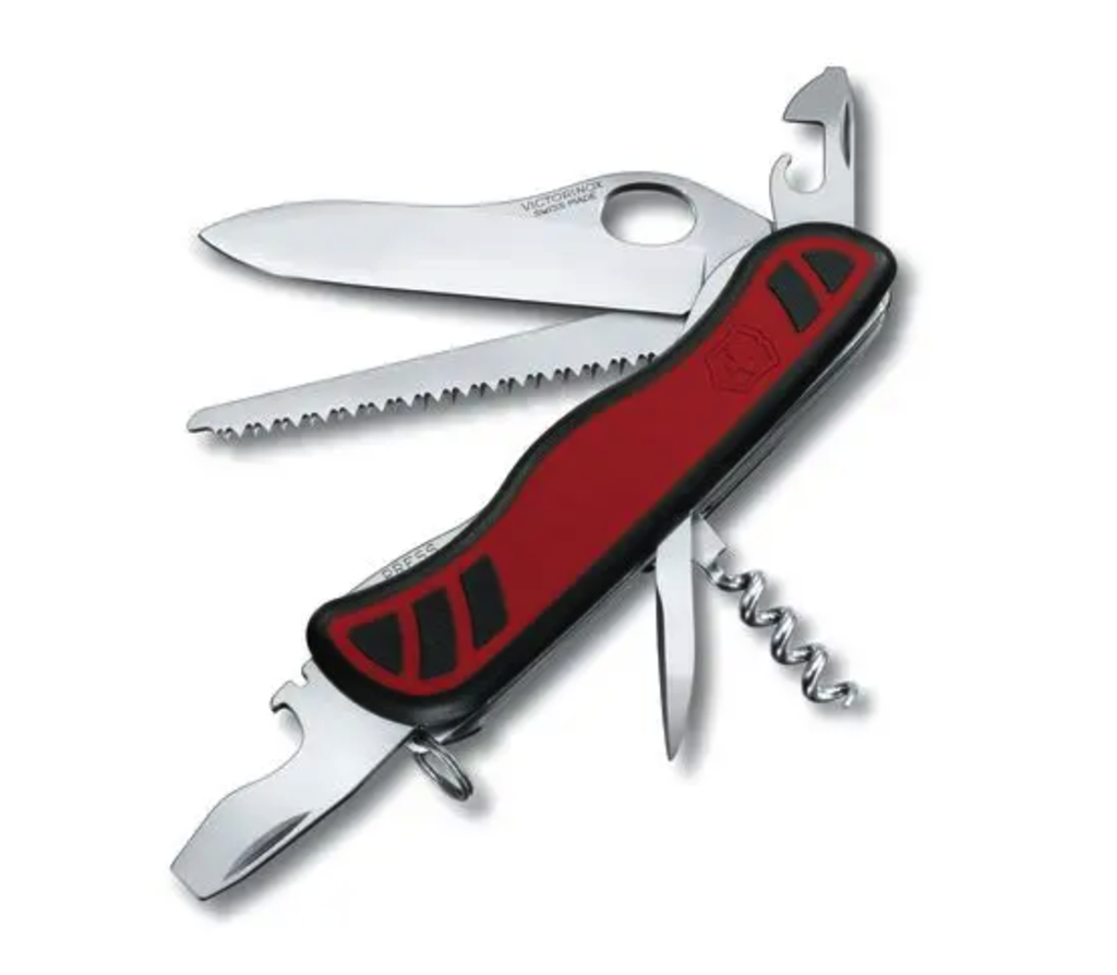 Forester M Grip, 111 mm, rojo/negro Victorinox 0.8361.MC